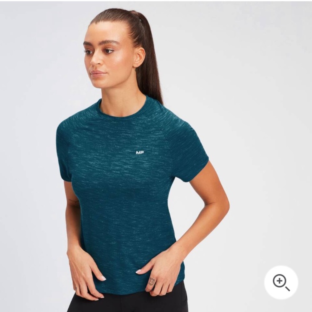MyProtein Teal Women’s Performance T Shirt Workout Top ✨ SALE 50% OFF BUNDLES